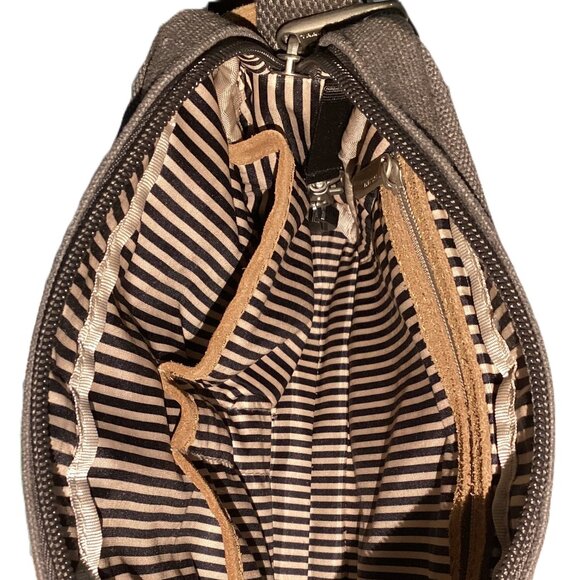 Travelon Anti-Theft Crossbody Bag, Canvas, Locking Compartments and Strap, RFID - Picture 7 of 9